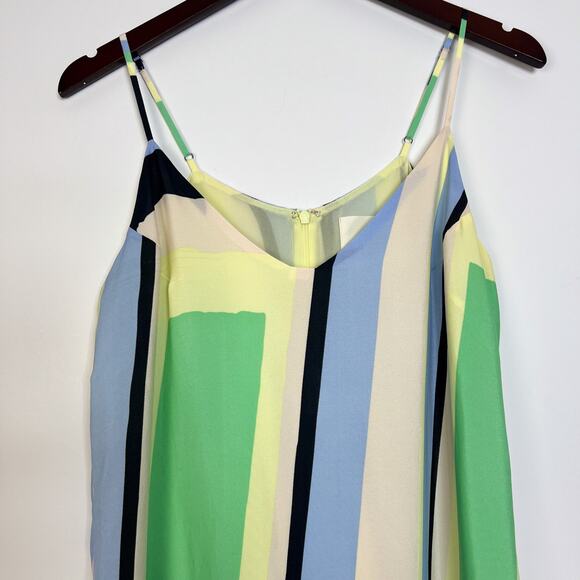 Anthropologie Maeve Geometric Sleeveless Maxi Dress Size Medium - Picture 2 of 8